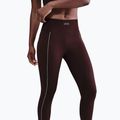 Women's leggings Nike One High-Waisted burgundy crush 4