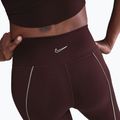 Women's leggings Nike One High-Waisted burgundy crush 5