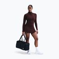 Women's training sweatshirt Nike One Fitted Dri-Fit Full-Zip burgundy crush/white 2