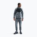 Men's sweatshirt Nike Tech Windrunner Full-Zip cool grey/dark smoke grey/volt