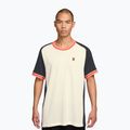 Men's tennis shirt Nike Court Heritage sail/dark obsidian