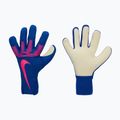 Goalkeeper gloves Nike Dynamic Fit racer blue/black/pink blast