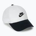 Baseball cap Nike Club Unstructured Futura Wash white/black/black