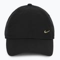 Baseball cap Nike Dri-Fit Club Unstructured Metal Swoosh black/metallic gold 2