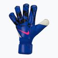 Goalkeeper gloves Nike Grip3 racer blue/black/pink blast