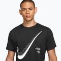 Men's training T-shirt Nike HBR Dri-FIT black/white 3