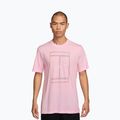 Men's T-shirt Nike Court Heritage pink foam