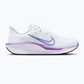 Women's running shoes Nike Quest 6 white/black/bright violet/sapphire