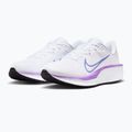 Women's running shoes Nike Quest 6 white/black/bright violet/sapphire 3