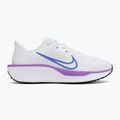 Women's running shoes Nike Quest 6 white/black/bright violet/sapphire 2