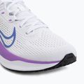 Women's running shoes Nike Quest 6 white/black/bright violet/sapphire 7
