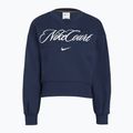 Women's sweatshirt Nike Court Collection French Terry Crew Neck midnight navy/sail 4