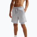 Men's shorts Nike Unlimited 2in1 Dri-Fit 7" grey fog/grey fog/black/grey fog 2