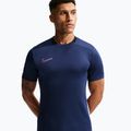Men's football T-shirt Nike Academy Dri-Fit blue void/black/white/pinksicle