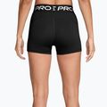 Women's shorts Nike Pro Mid-Rise Biker 3" black/white 2