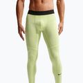 Men's training leggings Nike Pro Dri-Fit Tight Fitness light liquid lime/black