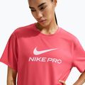 Women's training T-shirt Nike Pro Dri-Fit Loose sea coral/white 4