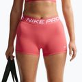 Women's shorts Nike Pro Mid-Rise Biker 3" sea coral/white