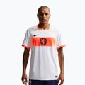 Men's football shirt Nike Netherlands 2026 Stadium Away white/hyper crimson/black