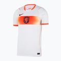 Men's football shirt Nike Netherlands 2026 Stadium Away white/hyper crimson/black 7