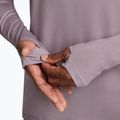 Men's running sweatshirt Nike Stride 1/4 Zip Dri-Fit light violet ore 3