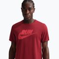 Men's running top Nike Miler Dri-Fit UV team crimson/light crimson