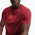 Men's running top Nike Miler Dri-Fit UV team crimson/light crimson 4