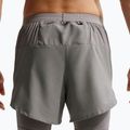 Men's running shorts Nike Stride Dri-Fit Hybrid 5" smoke grey 5