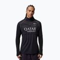 Men's football long sleeve top Nike Paris Saint-Germain Strike Elite SE Aerogami Shell Top black/black/atmosphere grey