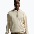 Men's sweatshirt Nike Club French Terry Pullover Hoodie light khaki/light khaki/white