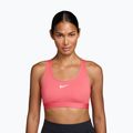 Training bra Nike Swoosh Medium Support sea coral/white