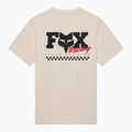 Men's T-shirt Fox Racing Checker 195 Original off white 2