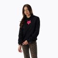 Women's sweatshirt Fox Racing Fox Head Fleece Pullover black/pink