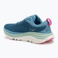 Women's running shoes HOKA Gaviota 5 alpine blue/jadeite 3