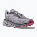 Women's running shoes HOKA Clifton 9 GTXgrey skies/foggy green
