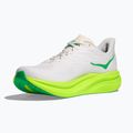 Men's running shoes HOKA Mach 6 white/neon lime 4