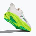 Men's running shoes HOKA Mach 6 white/neon lime 5