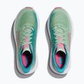 Women's running shoes HOKA Mach 6 jadeite/alpine blue 8