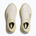 Women's running shoes HOKA Mach 6 white/neon hoka citrus 8