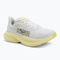 Women's running shoes HOKA Mach 6 white/neon hoka citrus
