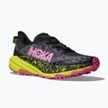 Women's running shoes HOKA Speedgoat 6 black/neon rose