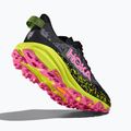 Women's running shoes HOKA Speedgoat 6 black/neon rose 5