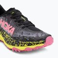 Women's running shoes HOKA Speedgoat 6 black/neon rose 7