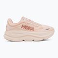 Women's running shoes Hoka Bondi 9 rose latte/rose cream 2