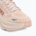 Women's running shoes Hoka Bondi 9 rose latte/rose cream 7