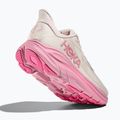 Women's running shoes HOKA Clifton 10 rose cream/dried rose 5