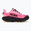 Women's running shoes HOKA Challenger 8 neon rose/black 2