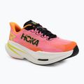 Women's running shoes Hoka Mach X 3 neon rose/neon tangerine