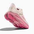 HOKA Clifton 10 rose cream/dried rose children's running shoes 12