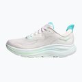 Women's running shoes HOKA Clifton 10 white/electric rose 3